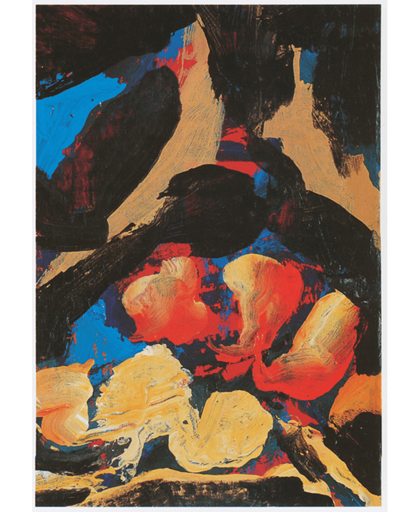 S.H.-Raza-SHR-0002-Fruits-9.5-x-5-inches-Acrylic-on-paper
