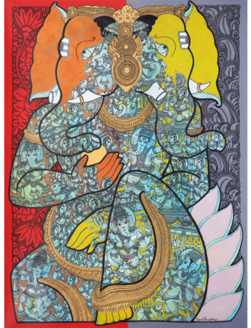 Double head Ganesha