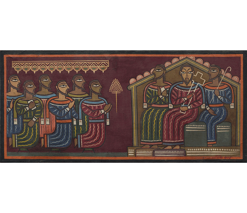 Jamini Roy Paintings and Imprints of Kalighat Painting