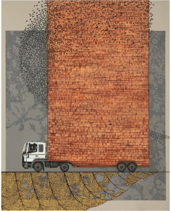 Lal-Bahadur-Singh,-LBS-0225,-Unknown-Journey,-60-x-48-inches,-Oil-on-canvas,-2024